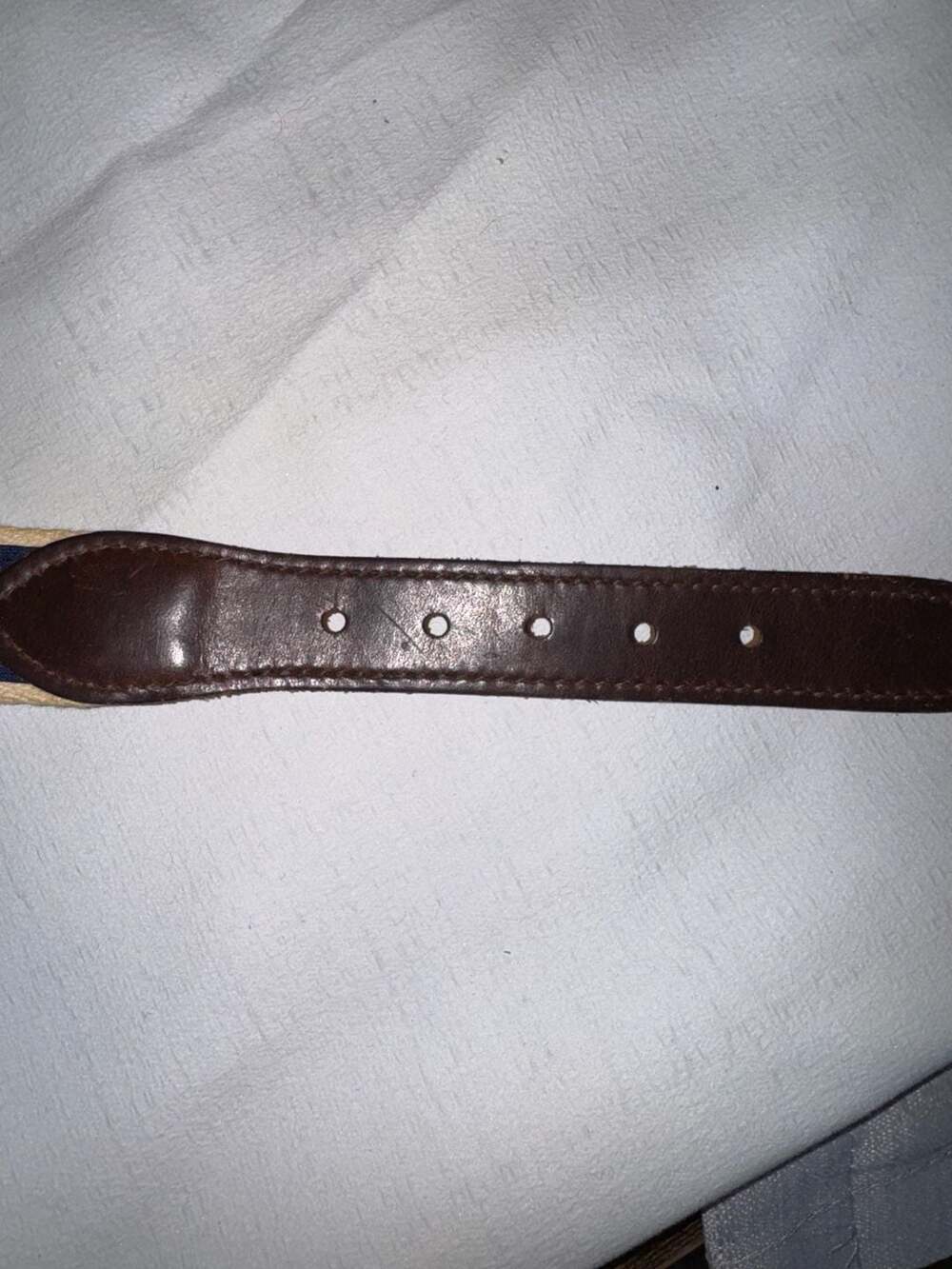 Leatherman Lighthouse Canvas and Leather Tab Belt - Picture 2 of 6